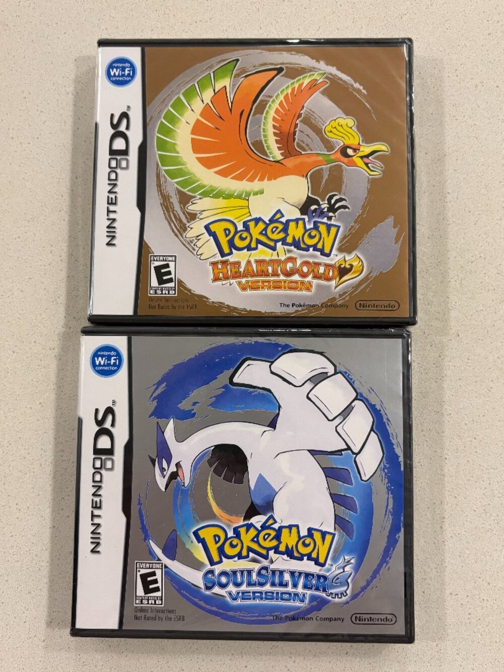 POKEMON HEARTGOLD + SOULSILVER (NINTENDO DS) NEW